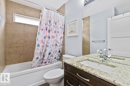4 Piece Bathroom Upstairs. - 10216 89 Street, Edmonton, AB - Indoor Photo Showing Bathroom