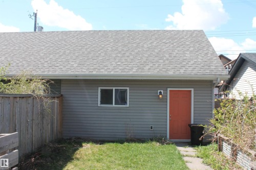 Double Detached Garage With Lane Access. - 10216 89 Street, Edmonton, AB - Outdoor With Exterior