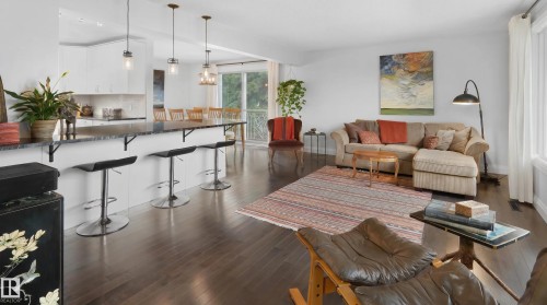 8603 73 Street, Edmonton, AB - Indoor Photo Showing Living Room