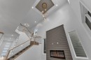6111 Crawford Drive, Edmonton, AB  - Indoor Photo Showing Other Room With Fireplace 