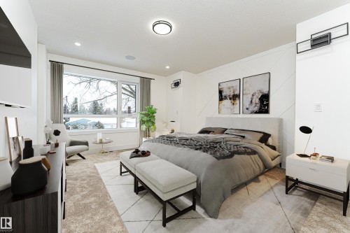 9624 86 Street, Edmonton, AB - Indoor Photo Showing Bedroom