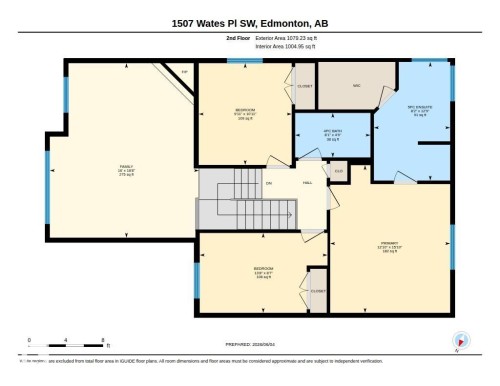 Floor plan - 1507 Wates Place Sw, Edmonton, AB 