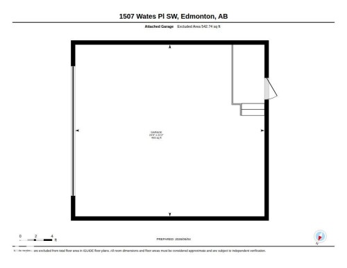 Floor plan - 1507 Wates Place Sw, Edmonton, AB 