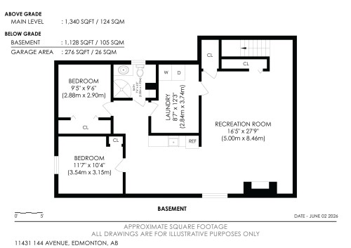 Floor plan - 11431 144 Avenue, Edmonton, AB 
