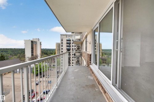 1007 9930 113 Street, Edmonton, AB - Outdoor With Balcony With Exterior