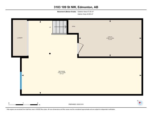 Floor plan - 3103 109 Street, Edmonton, AB 