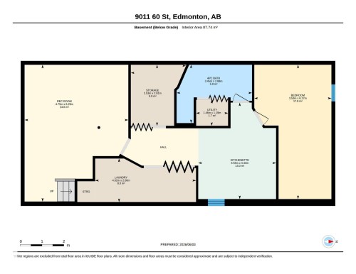 Floor plan - 9011 60 Street, Edmonton, AB 