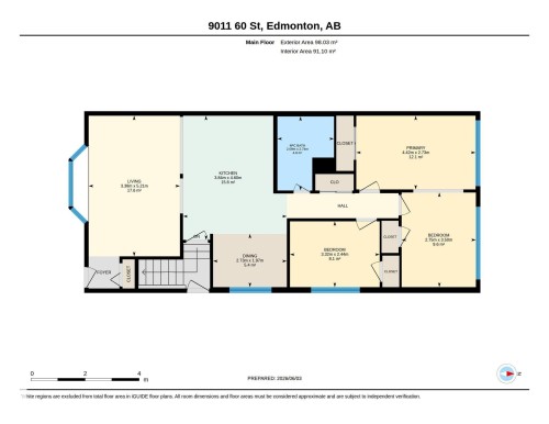 Floor plan - 9011 60 Street, Edmonton, AB 