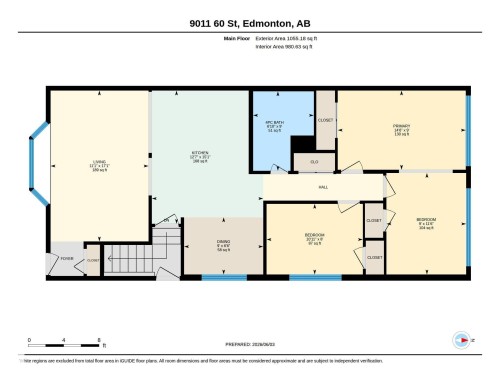 Floor plan - 9011 60 Street, Edmonton, AB 