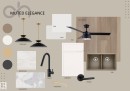 Interior Design Mood Board. Presenting material and fixture selections for a property's interior spaces - 10985 130 Street, Edmonton, AB 