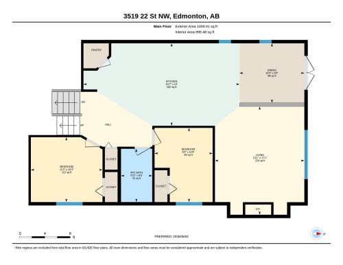 Floor plan - 3519 22 Street Nw, Edmonton, AB 