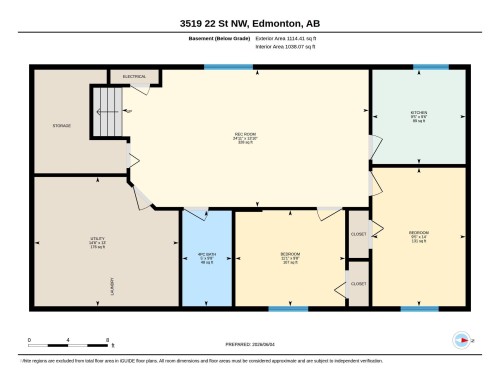 Floor plan - 3519 22 Street Nw, Edmonton, AB 