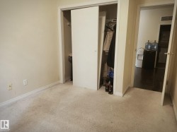Neutral tone wall finish with carpet flooring - 