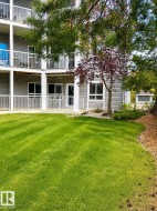 Manicured lawn with striped detailing, bordered by a planting bed with pine needles - 