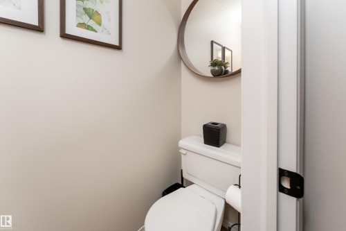 2 pc bath on main, decorative mirror - 5964 South Terwillegar Boulevard, Edmonton, AB 