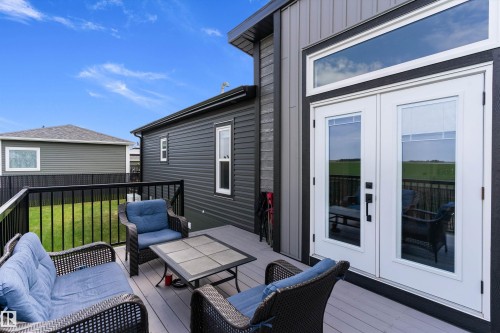 86 Meadowview Road, Morinville, AB - Outdoor With Deck Patio Veranda With Exterior