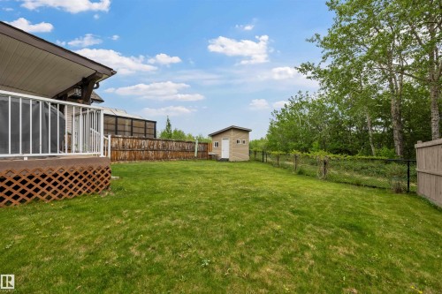 Backyard - 57 Homestead Crescent, Edmonton, AB 