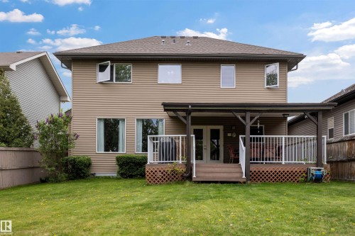 Back of house. - 57 Homestead Crescent, Edmonton, AB 