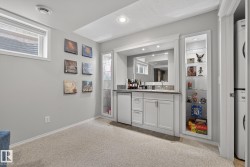 WET BAR- FAMILY ROOM IN BASEMENT - 