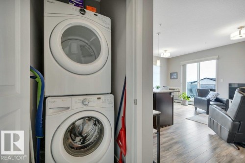 402 812 Welsh Drive Sw, Edmonton, AB - Indoor Photo Showing Laundry Room