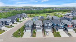 New construction residential neighborhood featuring a variety of home styles - 