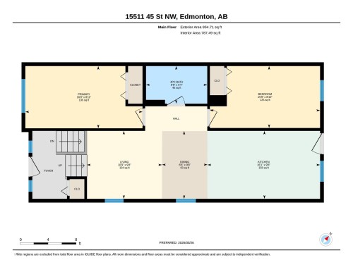 Floor plan - 15511 45 Street, Edmonton, AB - Other
