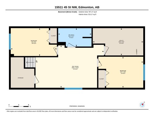 Floor plan - 15511 45 Street, Edmonton, AB - Other