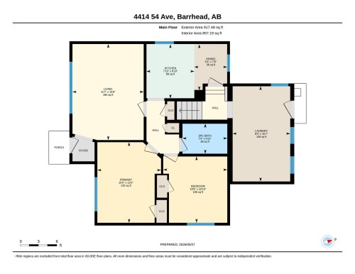 Floor plan - 4414 54 Avenue, Barrhead, AB - Other