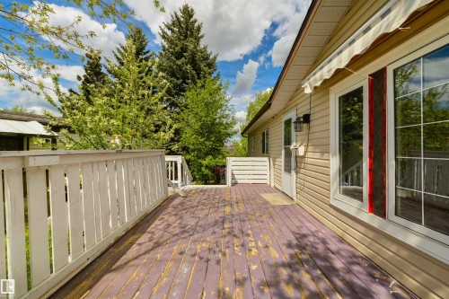 6 Hillcrest Drive, Edmonton, AB - Outdoor With Deck Patio Veranda