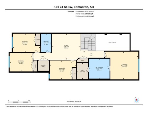 Floor plan - 131 24 Street, Edmonton, AB 