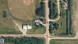 Aerial Property Map. Displaying the property's boundaries and surrounding parcels - 