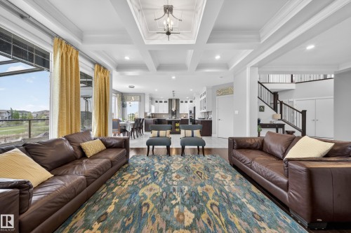 7648 179 Avenue, Edmonton, AB - Indoor Photo Showing Living Room