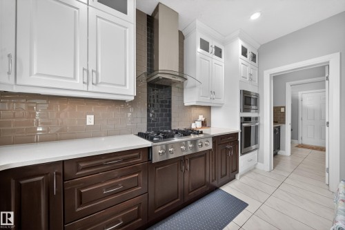 7648 179 Avenue, Edmonton, AB - Indoor Photo Showing Kitchen With Upgraded Kitchen