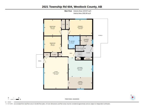 Floor plan - 2021 Twp Rd 604, Rural Westlock County, AB 