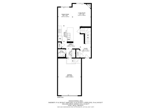 Floor plan - 16810 53 Street, Edmonton, AB 