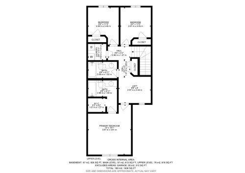 Floor plan - 16810 53 Street, Edmonton, AB 