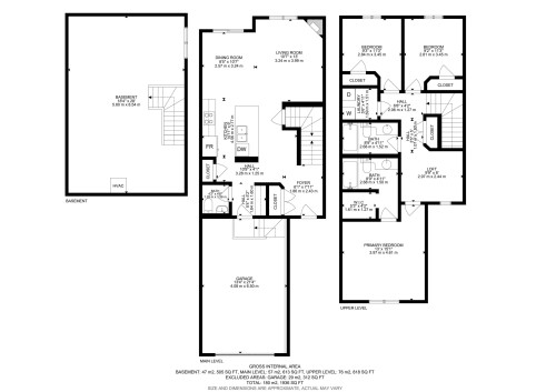 Floor plan - 16810 53 Street, Edmonton, AB 