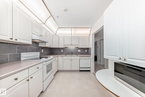 118 6220 Fulton Road, Edmonton, AB - Indoor Photo Showing Kitchen With Double Sink