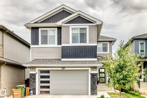 Front house - 589 Boulder Wynd, Leduc, AB - Outdoor