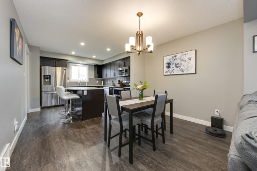 2079 Desrochers Drive, Edmonton, AB - Indoor Photo Showing Dining Room
