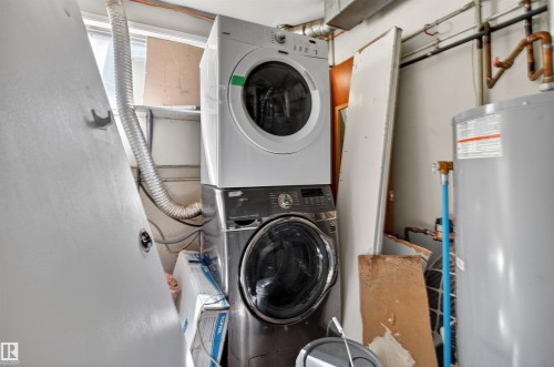 Stackable washer and dryer units - 7304/7306 78 Avenue, Edmonton, AB 