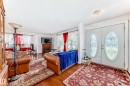 Double entry doors with oval glass inserts - 6804 102A Avenue, Edmonton, AB 
