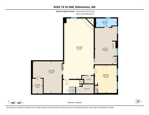 Floor plan - 9243 74 Street, Edmonton, AB 