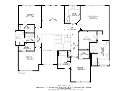 Floor plan - 3036 59 Avenue, Rural Leduc County, AB 