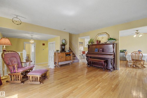 2068 45 Street, Edmonton, AB - Indoor Photo Showing Living Room