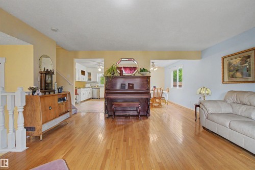 2068 45 Street, Edmonton, AB - Indoor Photo Showing Living Room