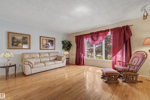 2068 45 Street, Edmonton, AB - Indoor Photo Showing Living Room
