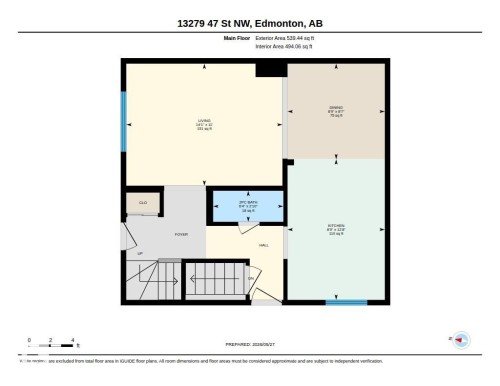 Floor plan - 13279 47 Street, Edmonton, AB - Other