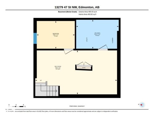 Floor plan - 13279 47 Street, Edmonton, AB - Other