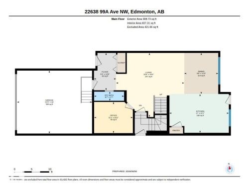 Floor plan - 22638 99A Avenue, Edmonton, AB 